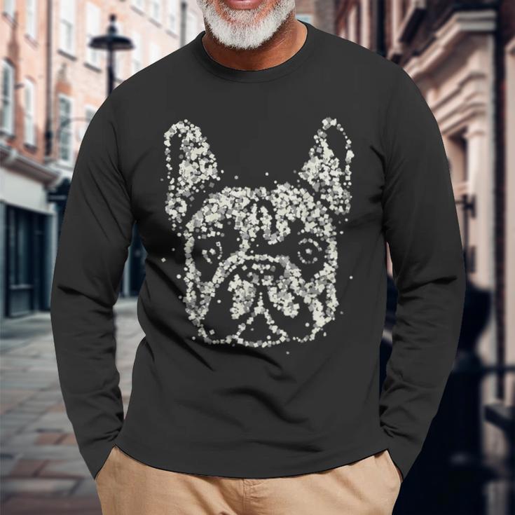 Bulldog Frenchie Dog Owner French Bulldog S Langarmshirts Geschenke für alte Männer