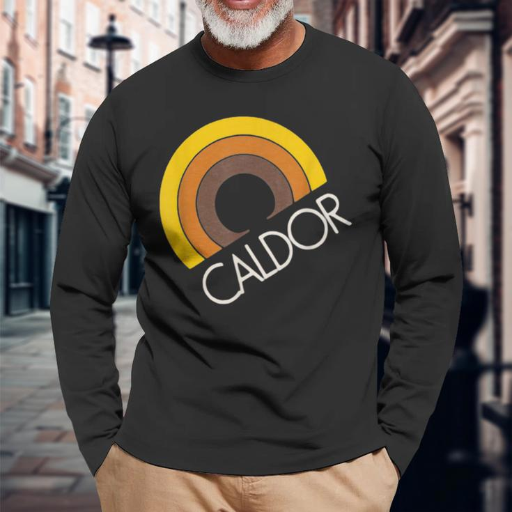 Caldor Retro Vintage Caldors Department Long Sleeve T-Shirt Gifts for Old Men