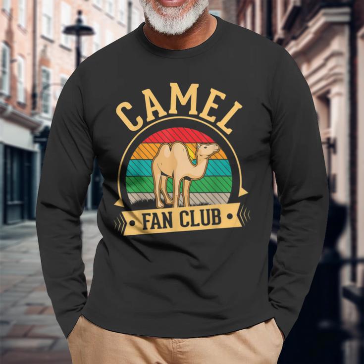 Camel Fan Club Egypt Big Camel Langarmshirts Geschenke für alte Männer