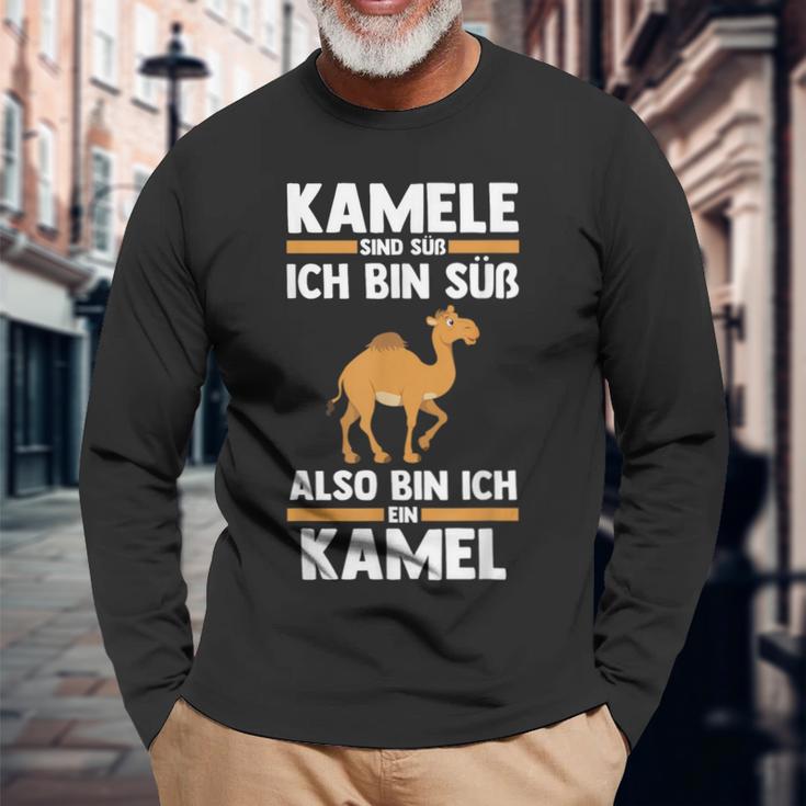 Camel Langarmshirts Geschenke für alte Männer