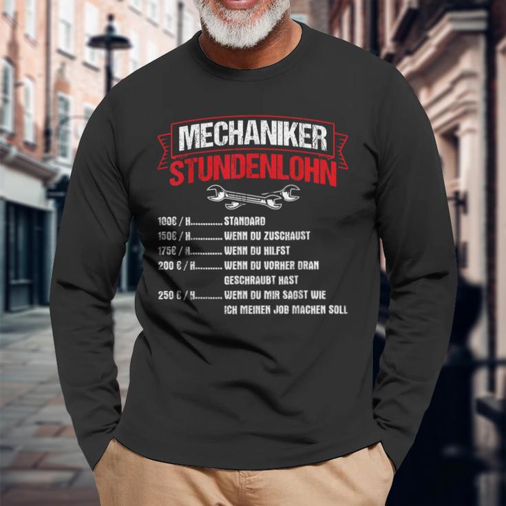 Car Mechanic Geselle Meister Langarmshirts Geschenke für alte Männer