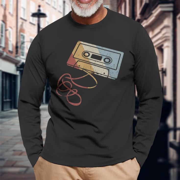 Cassette Retro Styleintage Langarmshirts Geschenke für alte Männer