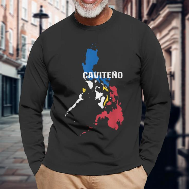 Caviteno For Cavite Filipinos And Filipinas Long Sleeve T-Shirt Gifts for Old Men