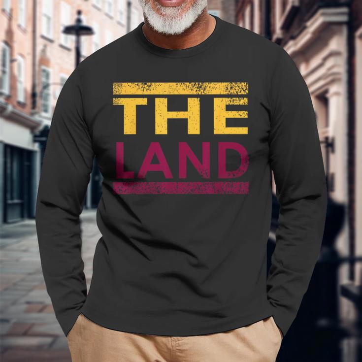 Cleveland The Land Long Sleeve T-Shirt Gifts for Old Men