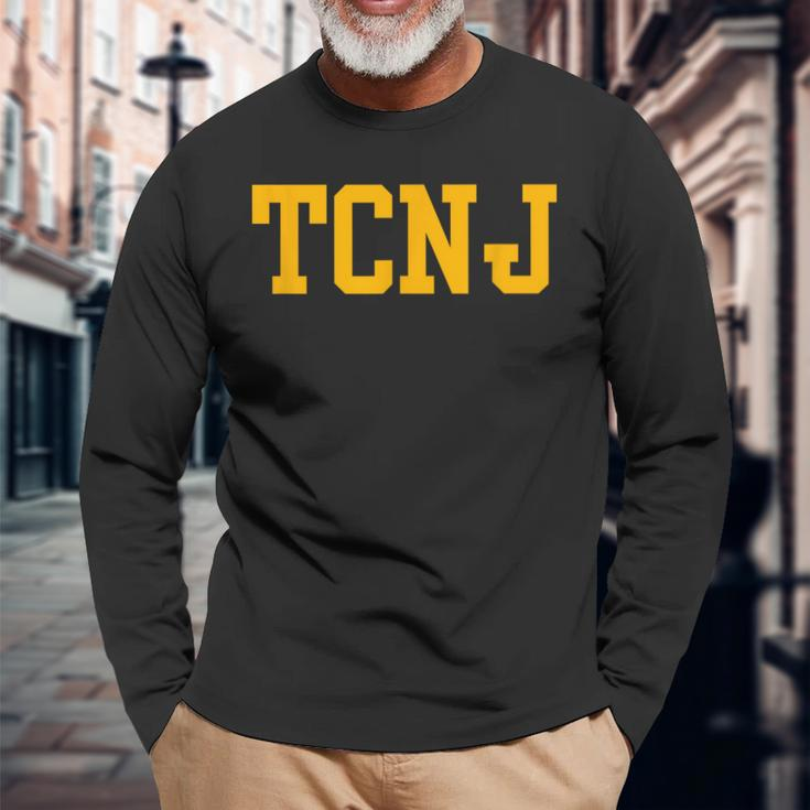 The College Of New Jersey Tcnj Long Sleeve T-Shirt Gifts for Old Men