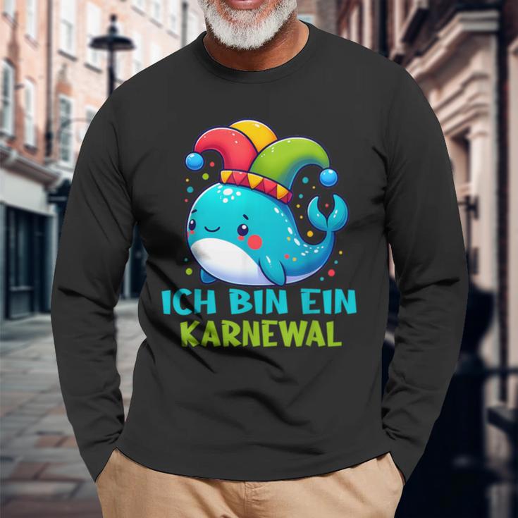 Cologne Carnival Ich Bin Ein Karnewal Langarmshirts Geschenke für alte Männer