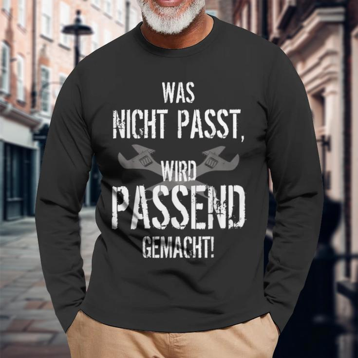 Craftsman Father's Day Bester Papa Der Welt Black Langarmshirts Geschenke für alte Männer