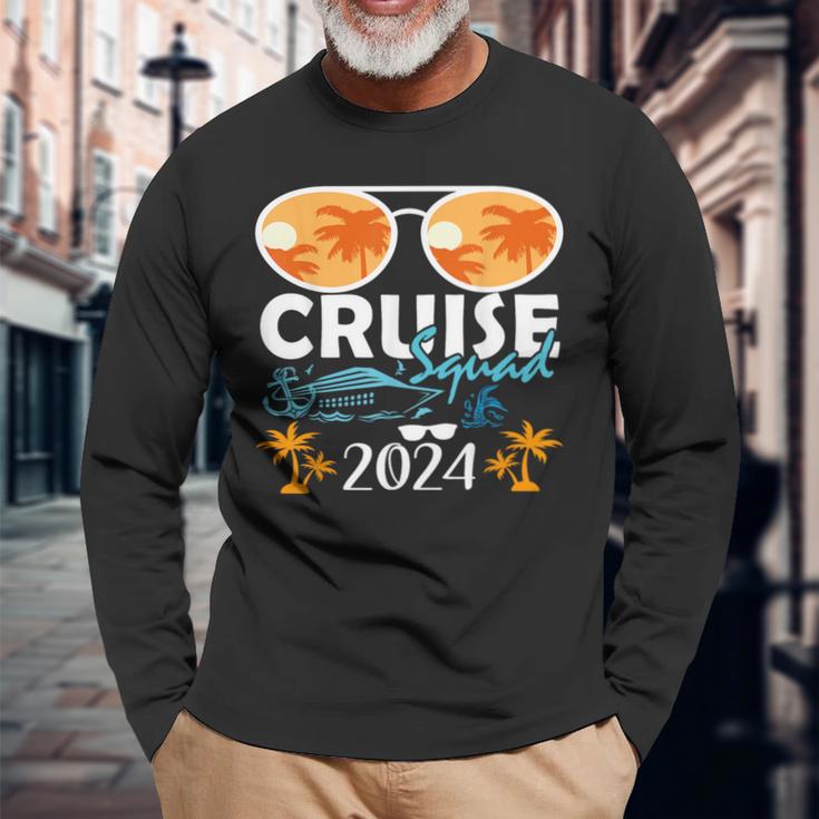 Cruise Squad 2024 Family Long Sleeve T-Shirt Gifts for Old Men