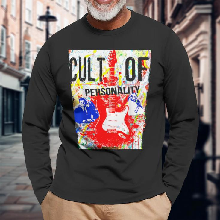 Cult Of Personality Long Sleeve T-Shirt Gifts for Old Men