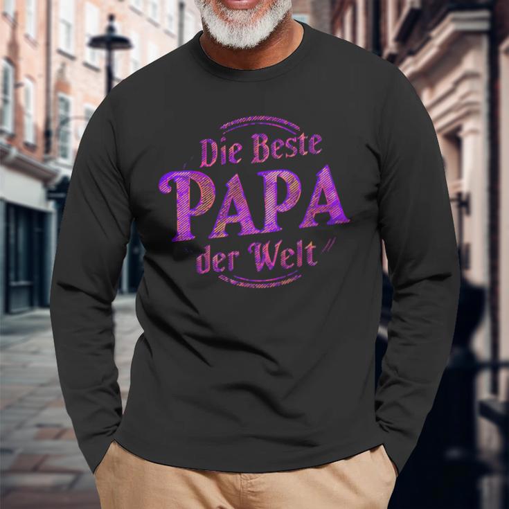 Das Bester Papa Der Welt Dasatertagsges Langarmshirts Geschenke für alte Männer