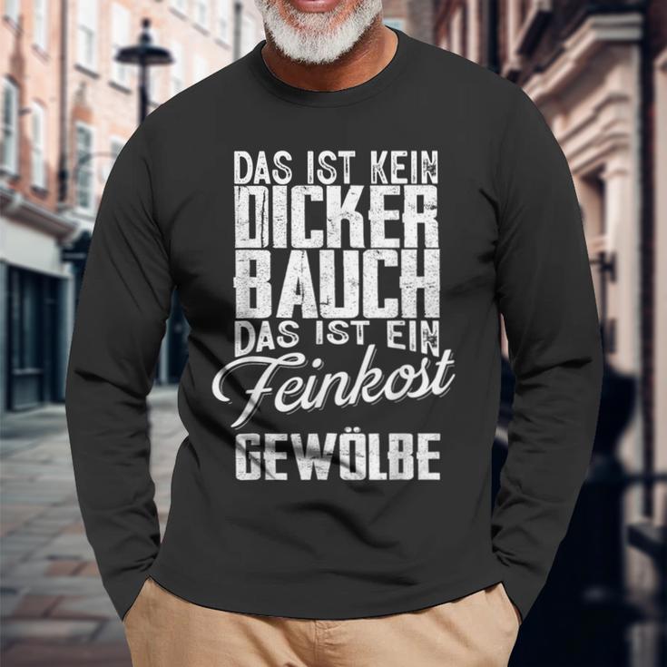 Das Ist Kein Dicker Bauch Langarmshirts Geschenke für alte Männer