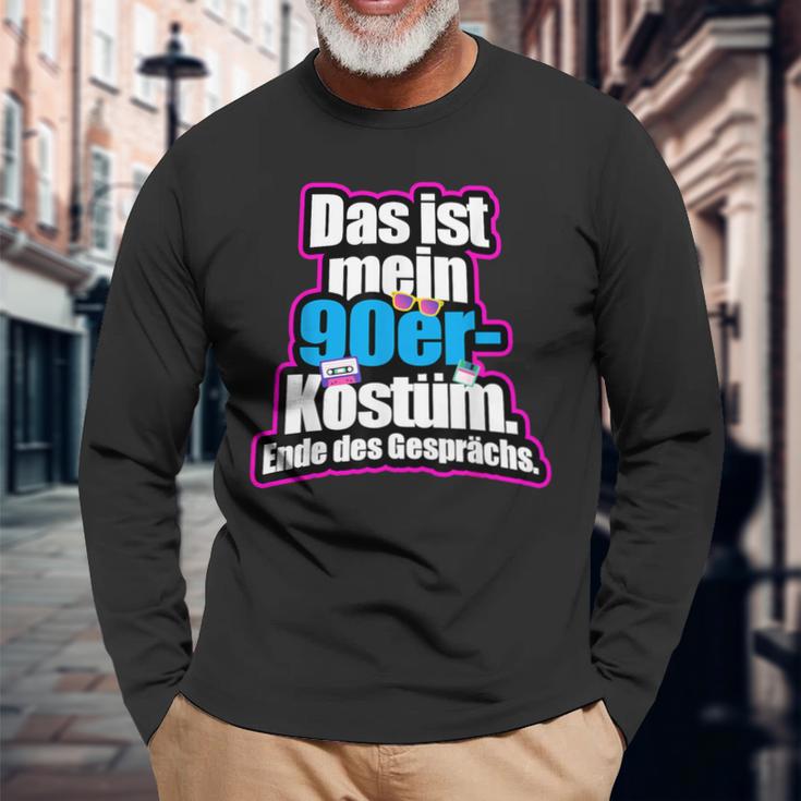 Das Ist Mein 90S Kostüm Retro Outfit 90S 90S Party Langarmshirts Geschenke für alte Männer