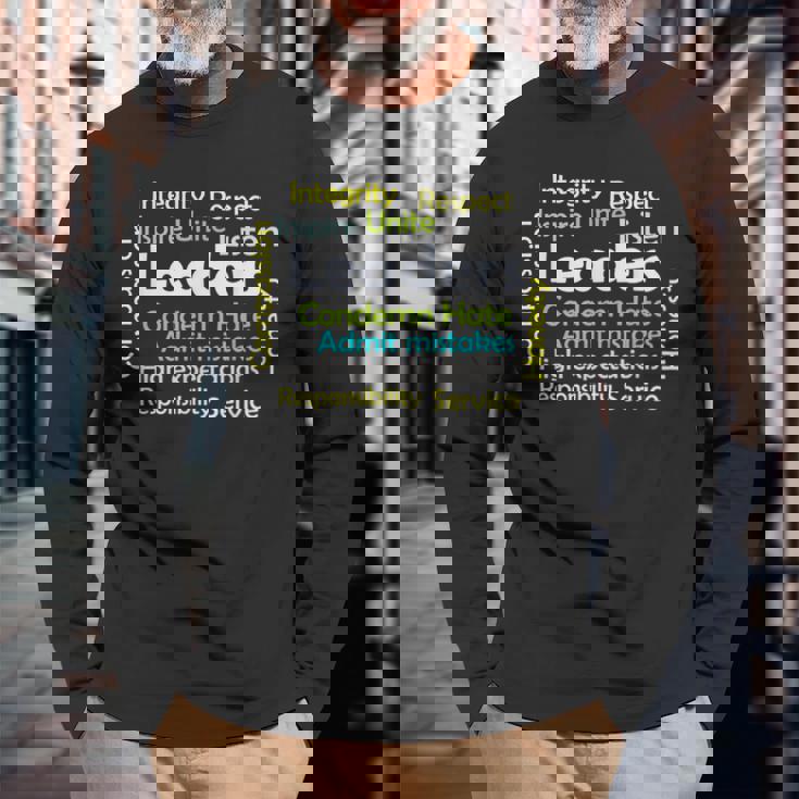 De Texto Audaz Para Inspirar Unir Y Condenar El Odio Camiseta de manga larga Regalos para ancianos