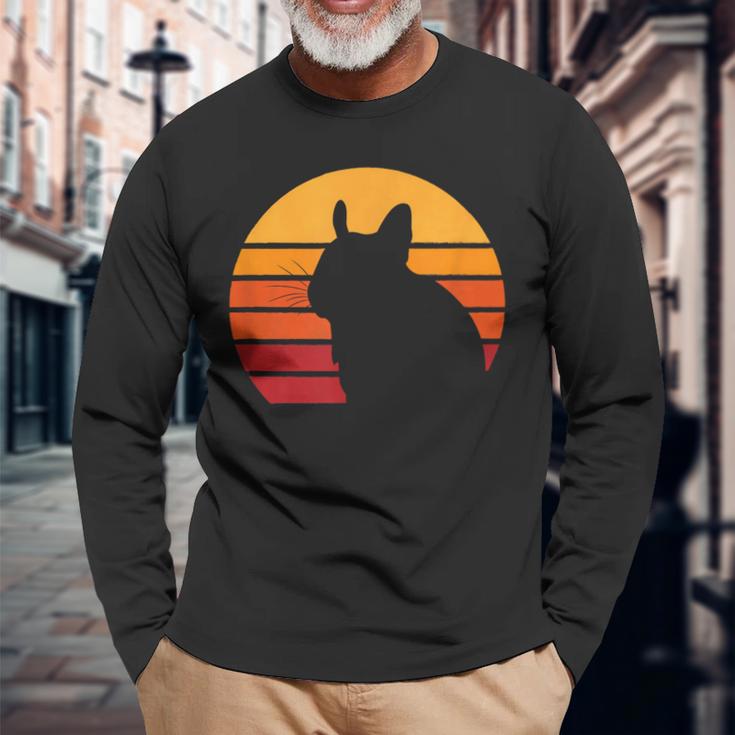 Degu -Intage Retro & Eighties Style Rodent Langarmshirts Geschenke für alte Männer