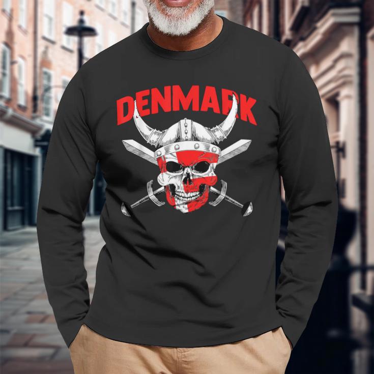 Denmark Danish Danish Danmark Denmark Copenhagen Langarmshirts Geschenke für alte Männer