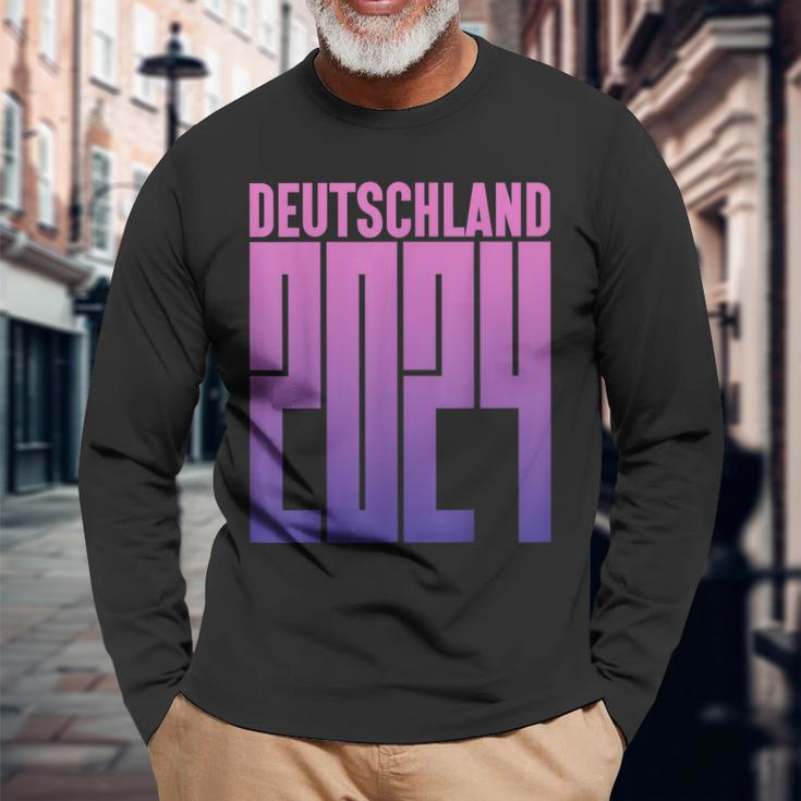Deutschland 2024 Fan Love Diversity Germany Fanartikel Pride Langarmshirts Geschenke für alte Männer