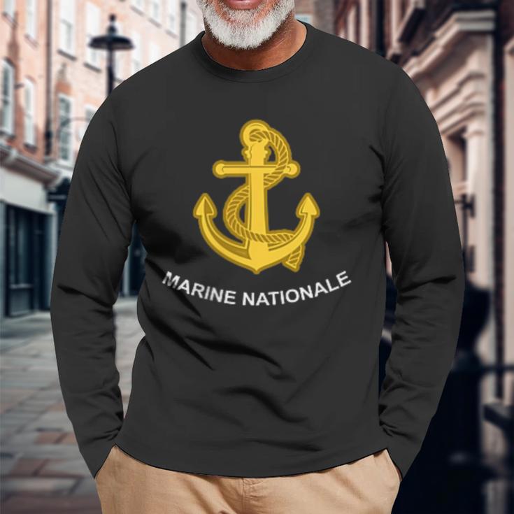 T-shirt Troupes de Marine France Noir Tailles L