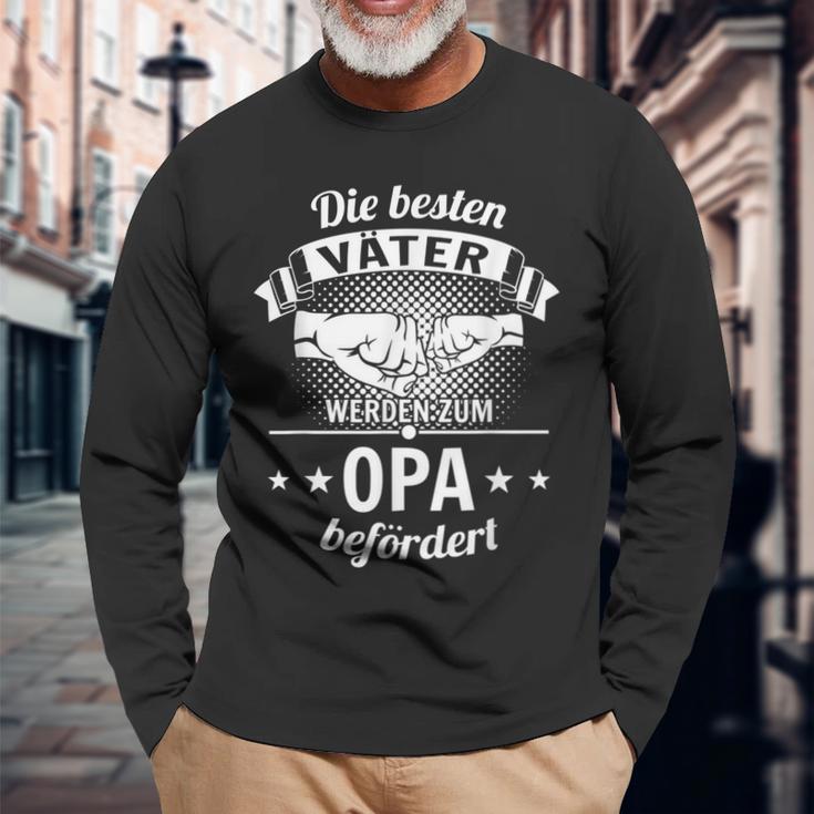 'Die Bestenäter Werden Zum Opa Befördert' Langarmshirts Geschenke für alte Männer