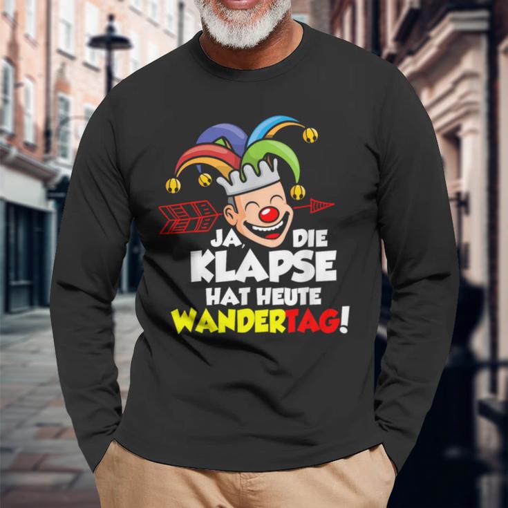 Die Klapse Hat Wandertag Langarmshirts Geschenke für alte Männer