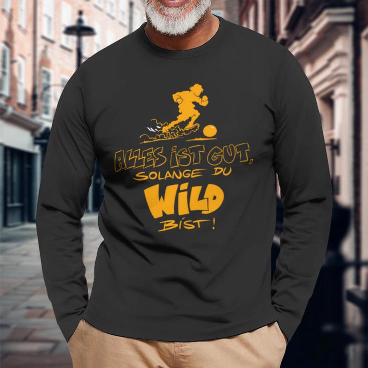 Die Wilden Kerle Motto Long-Sleeved Langarmshirts Geschenke für alte Männer