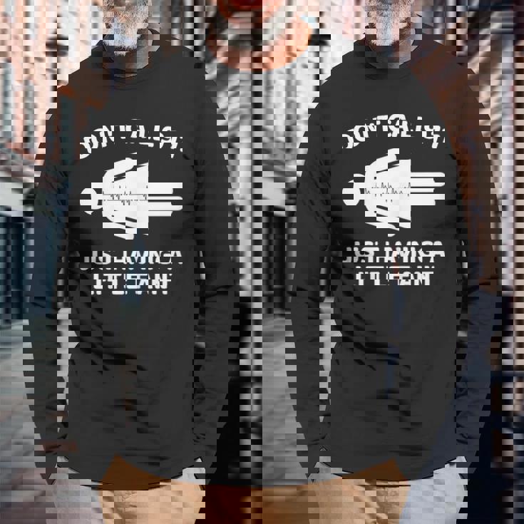 Dysautonomia Faint Alert Vasovagal Syncope Awareness Pots Long Sleeve T-Shirt Gifts for Old Men