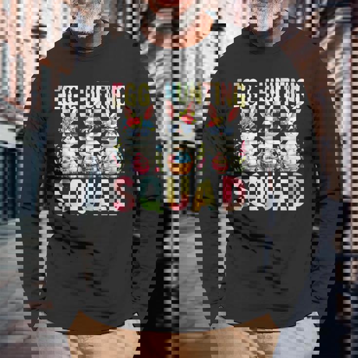 Egg Hunting Squad Easter Day Bunny Egg Hunt Happy Easter Long Sleeve T-Shirt Gifts for Old Men Egg Hunting Squad Easter Day Bunny Egg Hunt Happy Easter Long Sleeve T-Shirt Gifts for Old Men