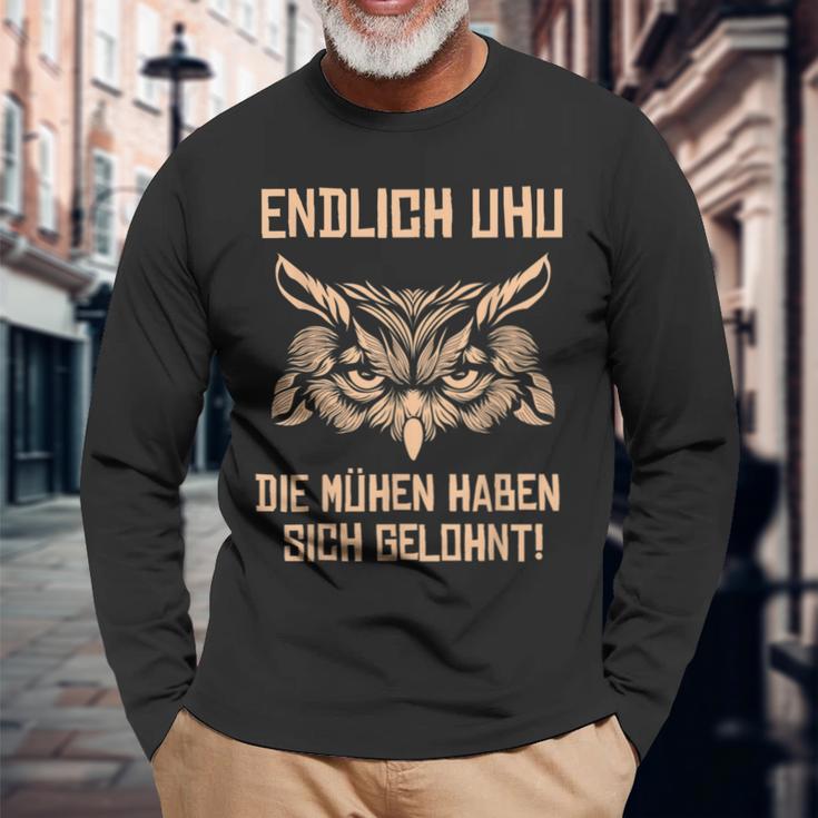 Endlich Uhu Under 100 Kg Diet Slimming Outfit Langarmshirts Geschenke für alte Männer