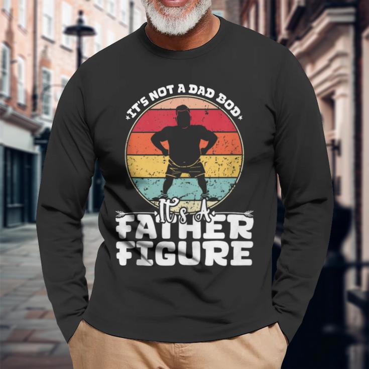 Es Ist Kein Papa Bod Es Ist Eine Figurater Lustigeratertag Langarmshirts Geschenke für alte Männer