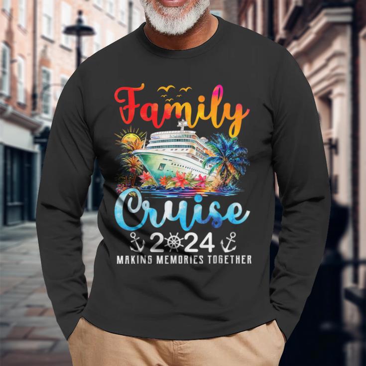 Family Cruise Matching Family Cruise Ship Vacation Trip 2024 Long Sleeve T-Shirt Gifts for Old Men