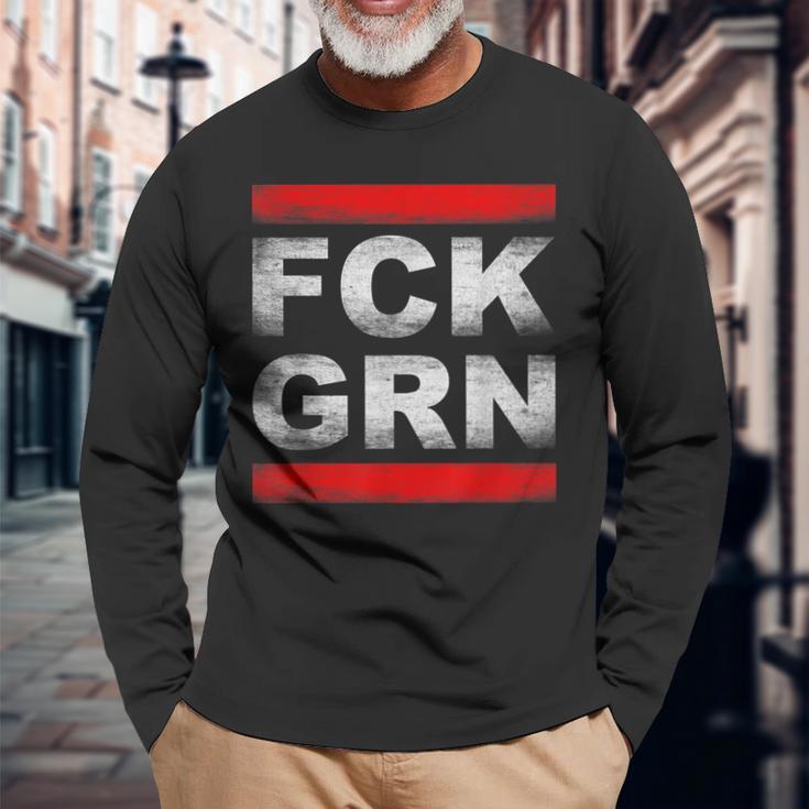 Fck Grn Langarmshirts Geschenke für alte Männer