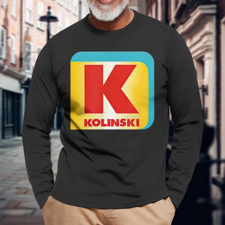 Feinkost Kolinski Langarm-Langarmshirts, Designer-Top für Gourmet-Fans Geschenke für alte Männer