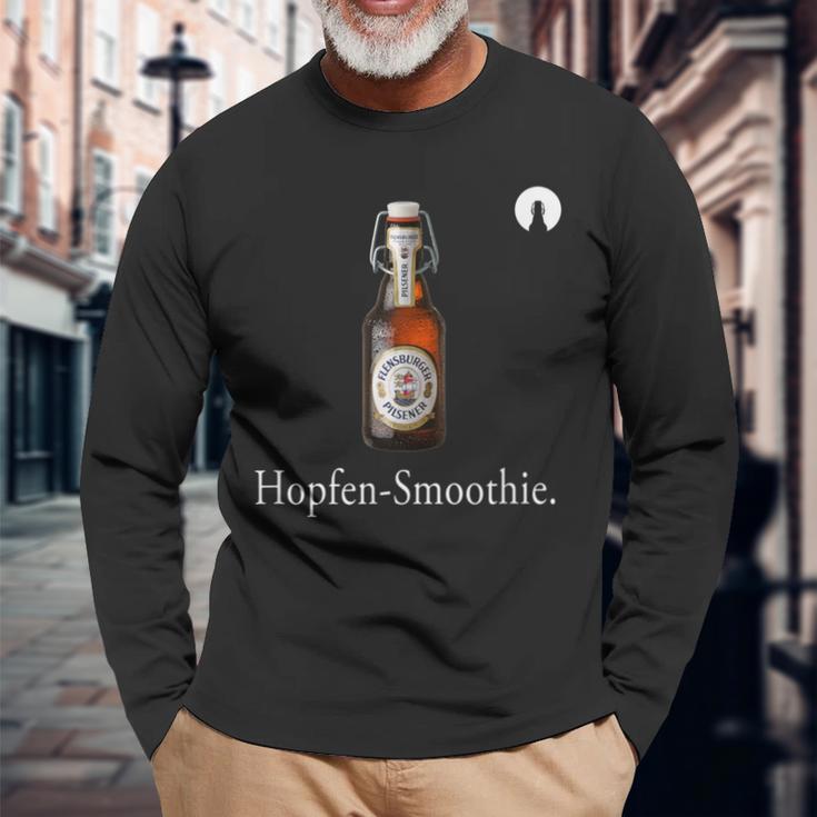 Flensburger Hopfen-Smoothie Langarmshirts Geschenke für alte Männer