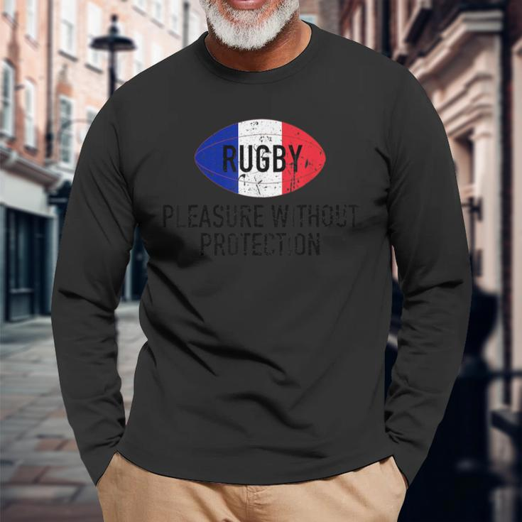 France Rugby Nations French Rugby Fans Rugby Joke Long Sleeve T-Shirt Gifts for Old Men