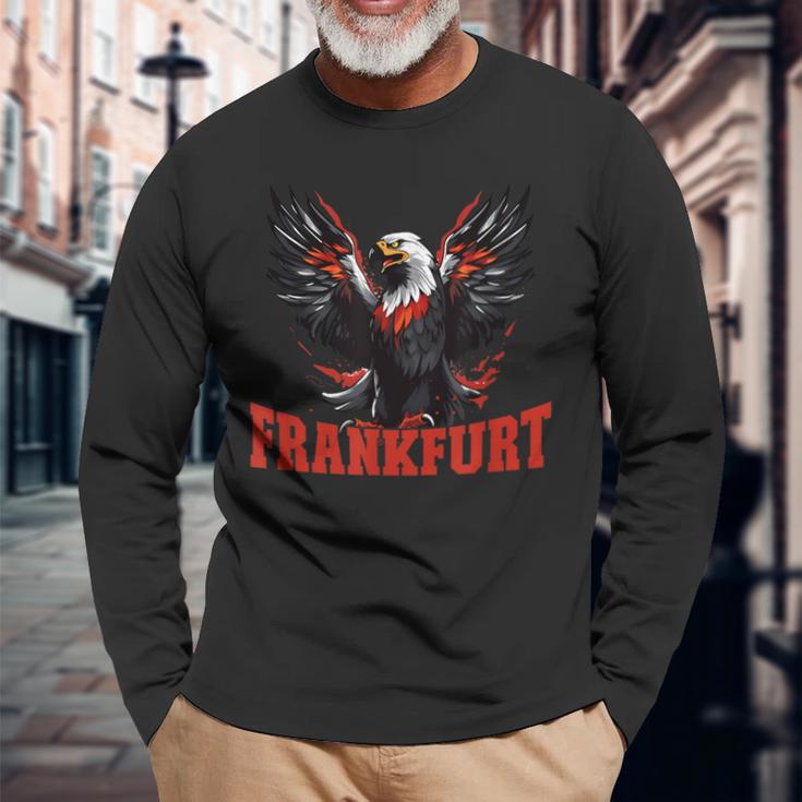 Frankfurt Hessen 1899 Eagle Ultras Langarmshirts Geschenke für alte Männer