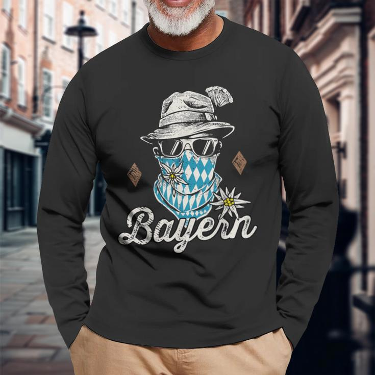 Freistaat Bayern Bavarian Bua Bavaria Langarmshirts Geschenke für alte Männer