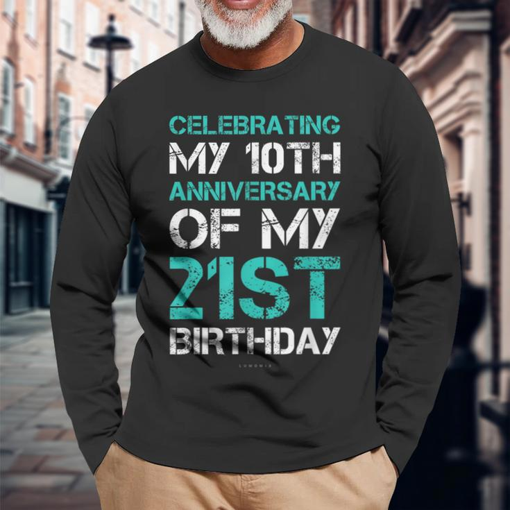 31St Birthday 31 Years Old Party Long Sleeve T-Shirt Gifts for Old Men