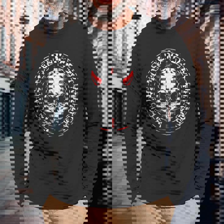 I'm Going To Hell In Every Religion Novelty Long Sleeve T-Shirt Gifts for Old Men