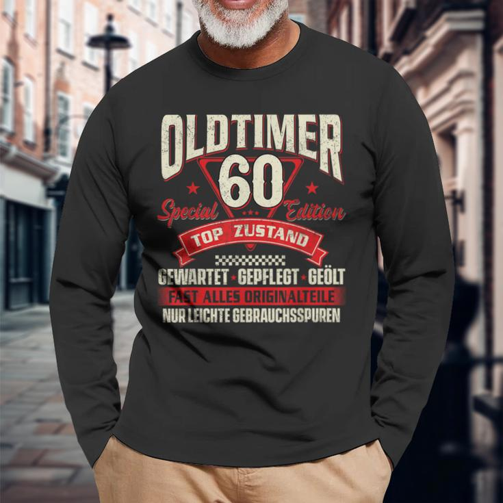 Oldtimer 60 Jahre Birthday Langarmshirts Geschenke für alte Männer