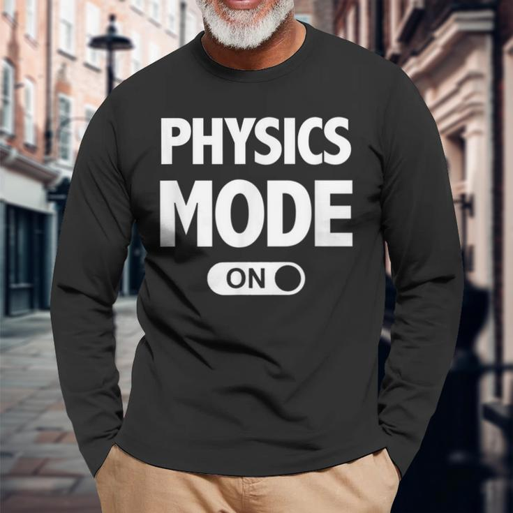 Physics For Teachers & Physicists Long Sleeve T-Shirt Gifts for Old Men