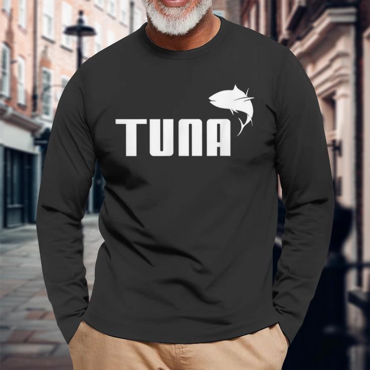 Tuna Tuna Langarmshirts Geschenke für alte Männer