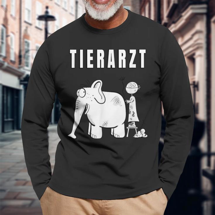 et Ieterinary Medicineeterinary Langarmshirts Geschenke für alte Männer