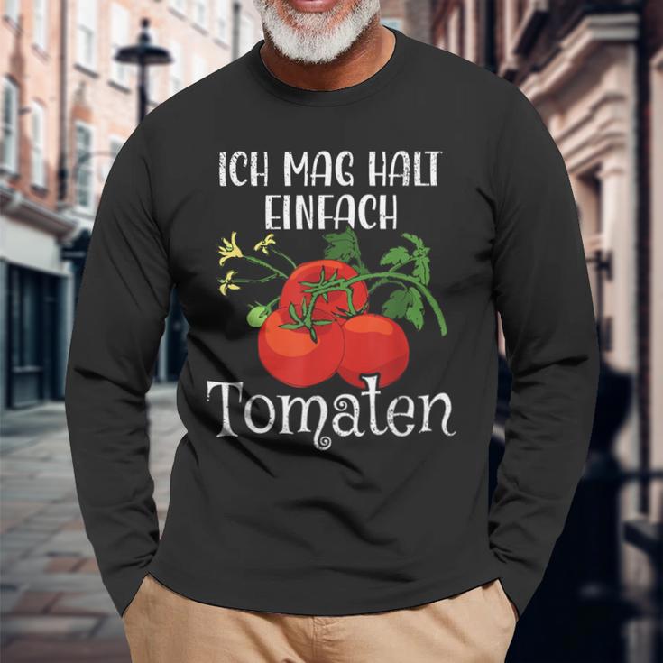 Garden Tomato Grower Langarmshirts Geschenke für alte Männer