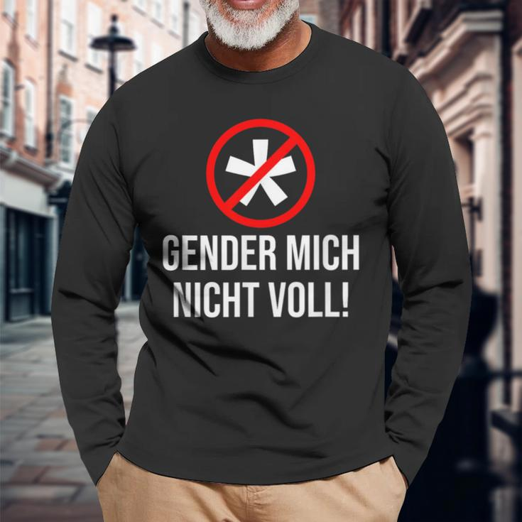 Gender Mich Nichtoll Anti Gender S Langarmshirts Geschenke für alte Männer