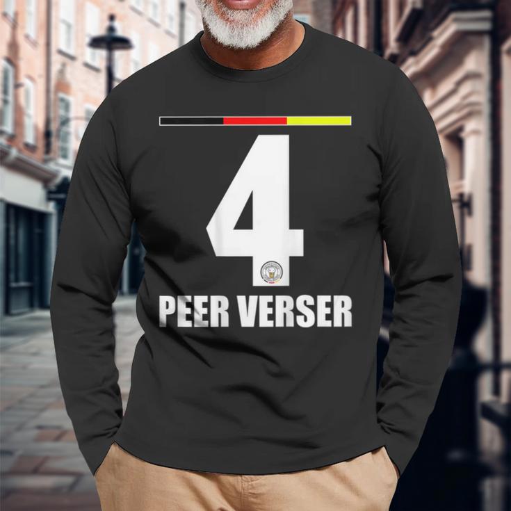 Germany Sauf Jersey Sauf Legend Peer Verser Langarmshirts Geschenke für alte Männer