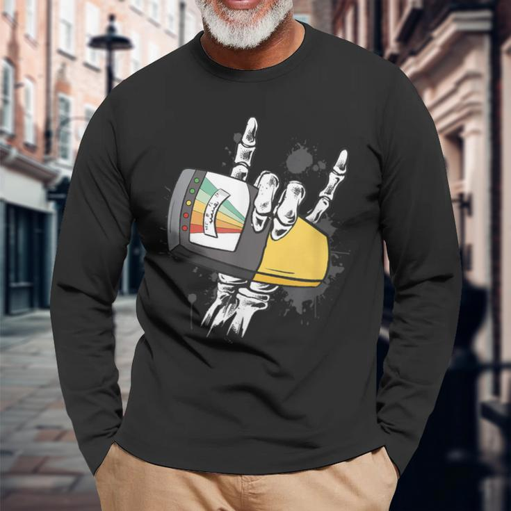Ghost Hunting Evp Humor Long Sleeve T-Shirt Gifts for Old Men