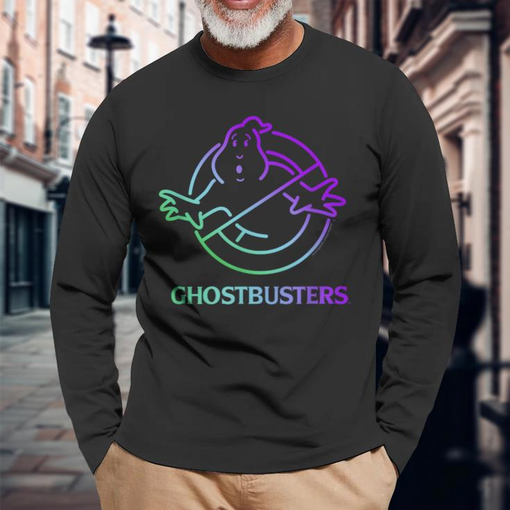 Ghostbusters Ombre Ghostbusters Langarmshirts Geschenke für alte Männer