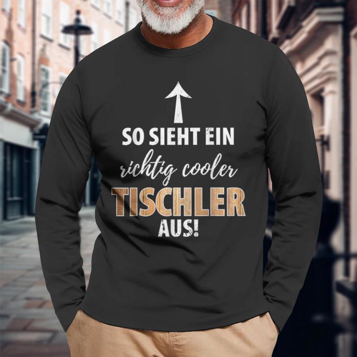 For Carpenters Carpenters And Wooden Craft Langarmshirts Geschenke für alte Männer