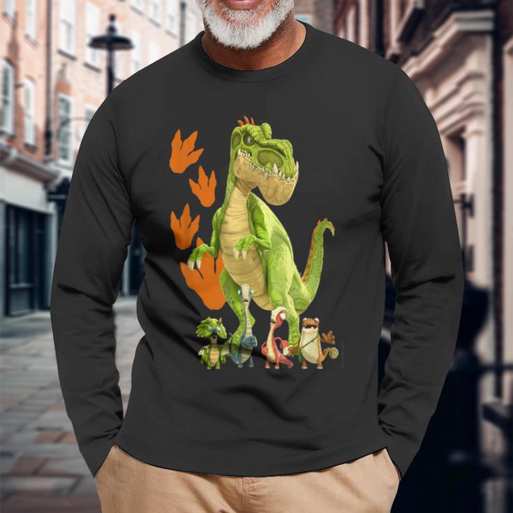 Gigantosaurus Giganto & 4 Boys' Dinosaur Langarmshirts Geschenke für alte Männer