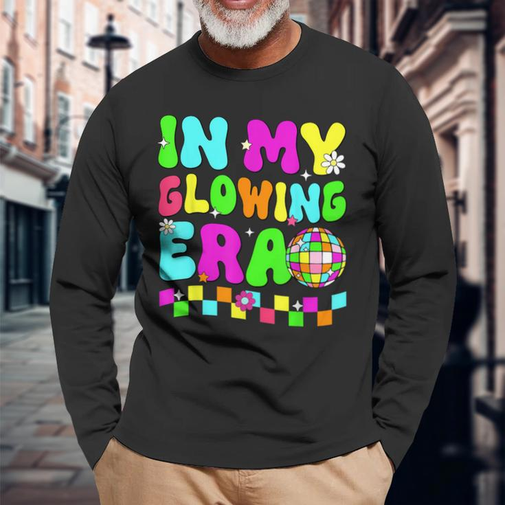 In My Glowing Era Tie Dye Bright Hello Summer Vacation Trips Long Sleeve T-Shirt Gifts for Old Men