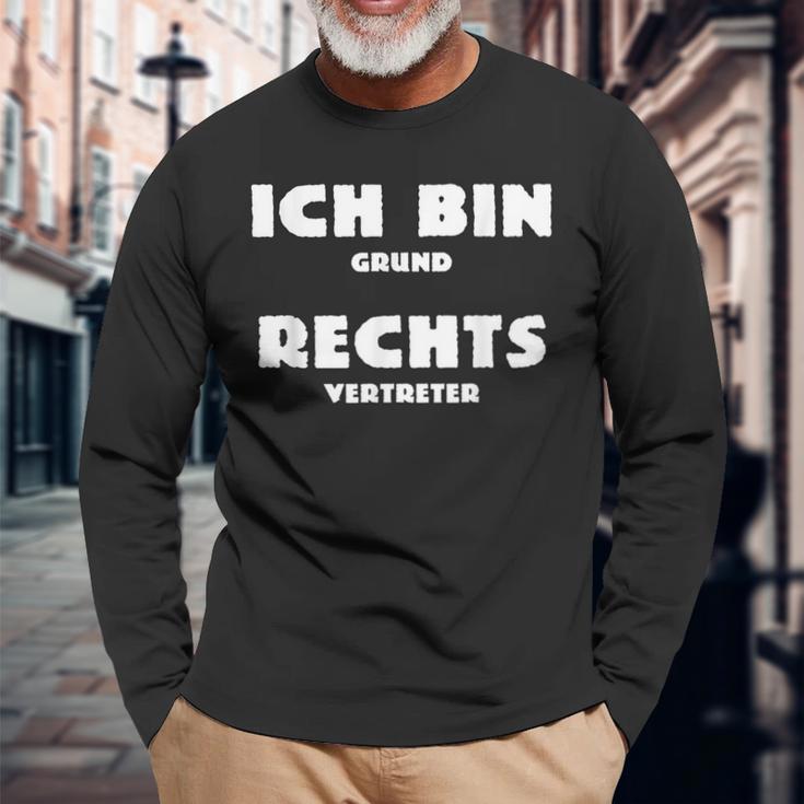 Grundrechtsvertreter Langarmshirts Geschenke für alte Männer